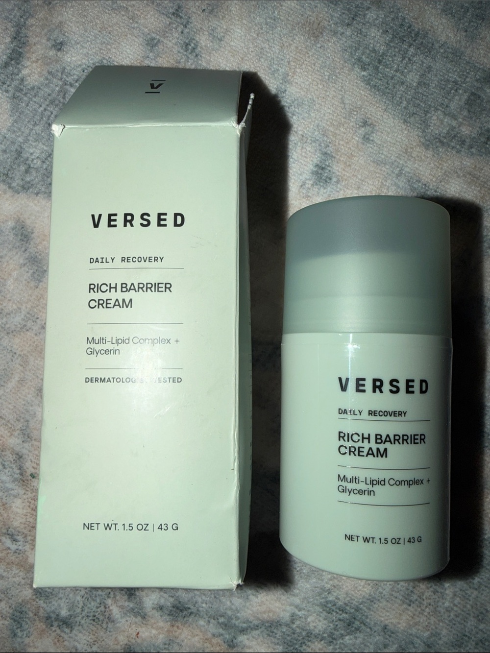 VERSED Rich Barrier Cream – Daily Recovery Moisturizer